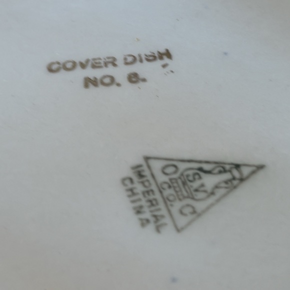 Vintage Covered China Dish - Picture 7 of 12